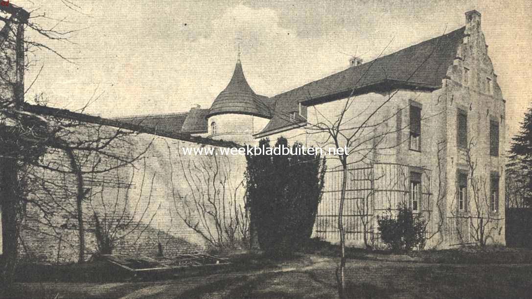 Het Huis Millen (Nieuw Stad in Limburg). Het Huis Millen, gezien van den straatweg