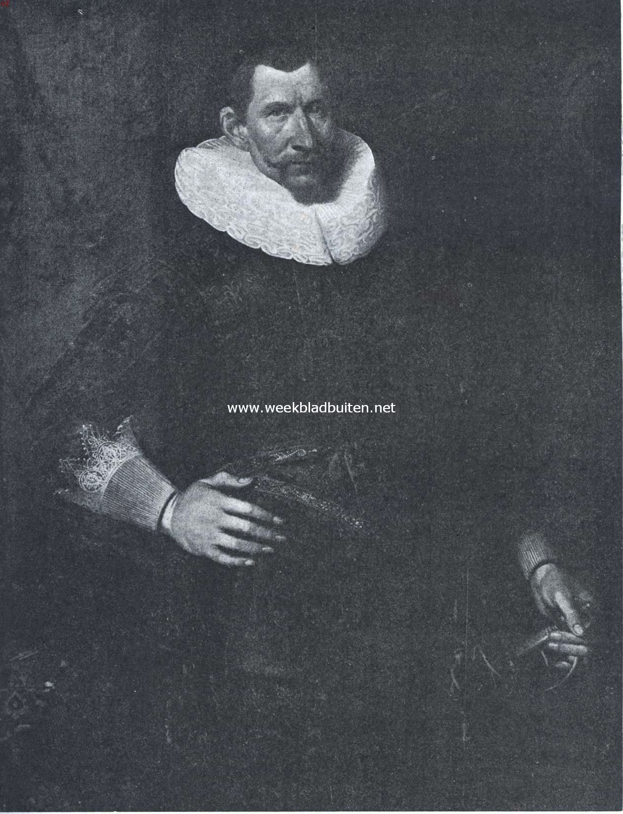 Jan Pietersz. Coen, de stichter van Batavia. Naar de schilderij in het West-Friesch Museum te Hoorn