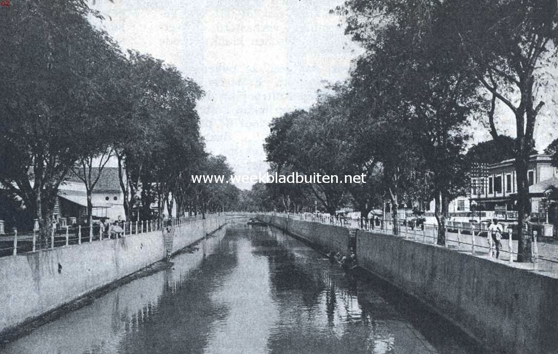 Batavia. Opkomst, bloei, verval. Weltevreden, gezicht op Noordwijk en Rijswijk