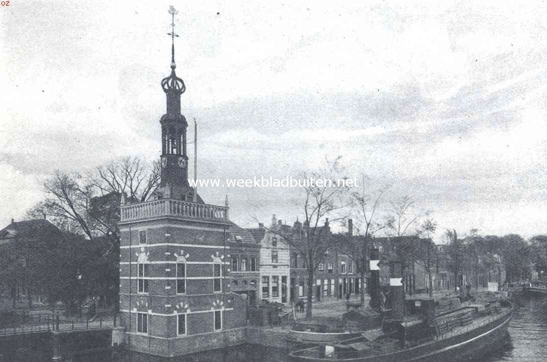 Alkmaar. Het Accijnshuisje van 1622 en de Bierkade