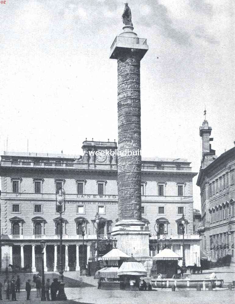 Pleinen en monumenten van Rome. Het 
