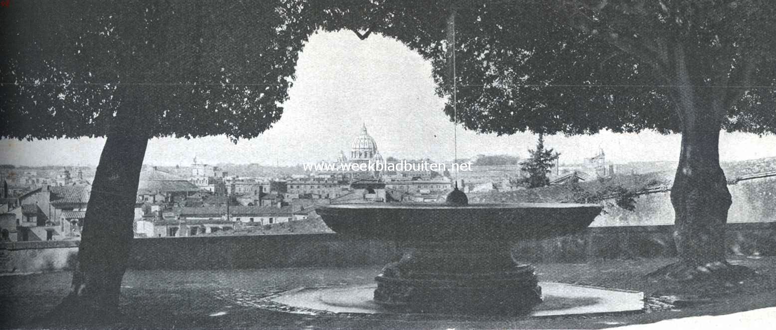 Pleinen en monumenten van Rome. Voor de 