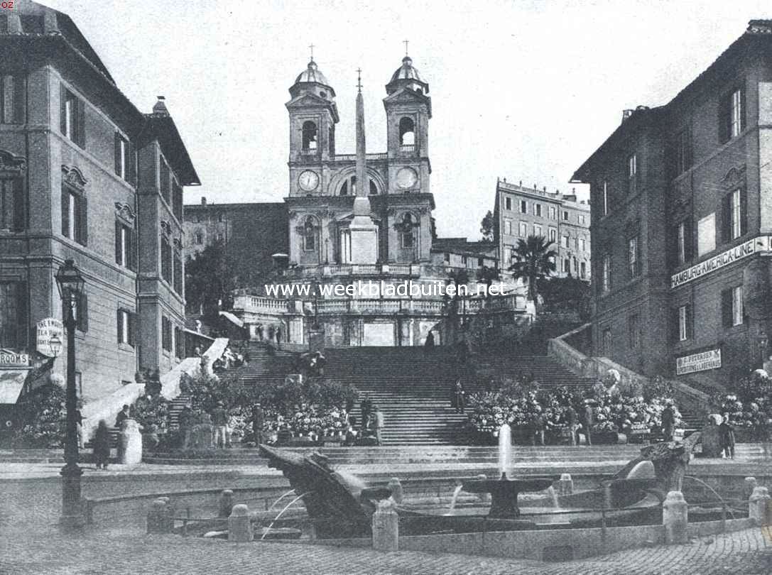 Pleinen en monumenten van Rome. De 