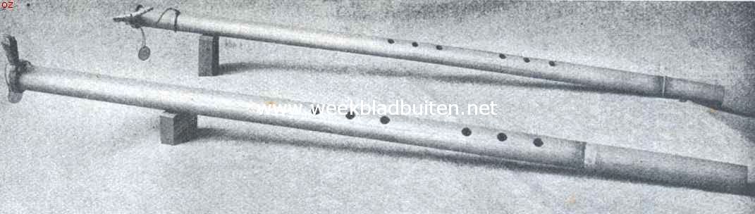 Indische speeltuigen. 8. Fluiten van Bali