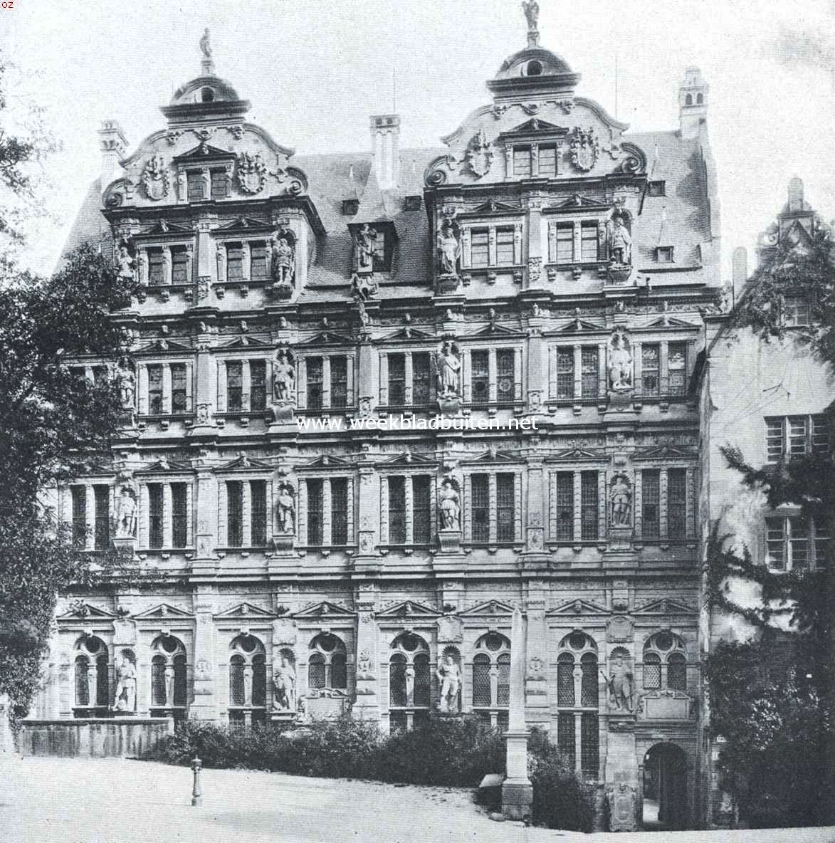 Het stervende Heidelberger Slot. De Frederiksbouw