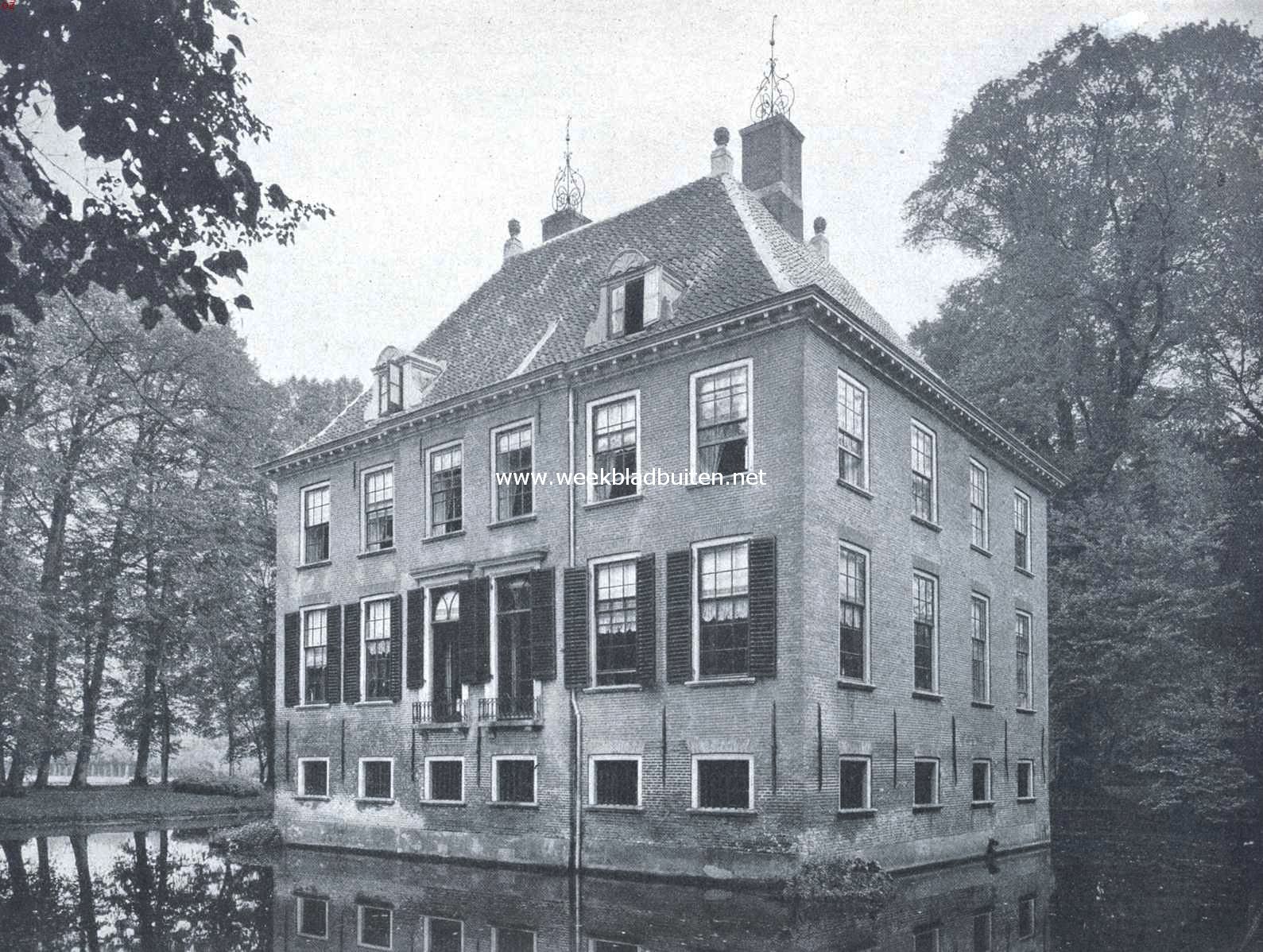 Rijnhuizen bij Jutphaas. Het Huis Rijnhuizen, gezien van het Zuidwesten (achterzijde)
