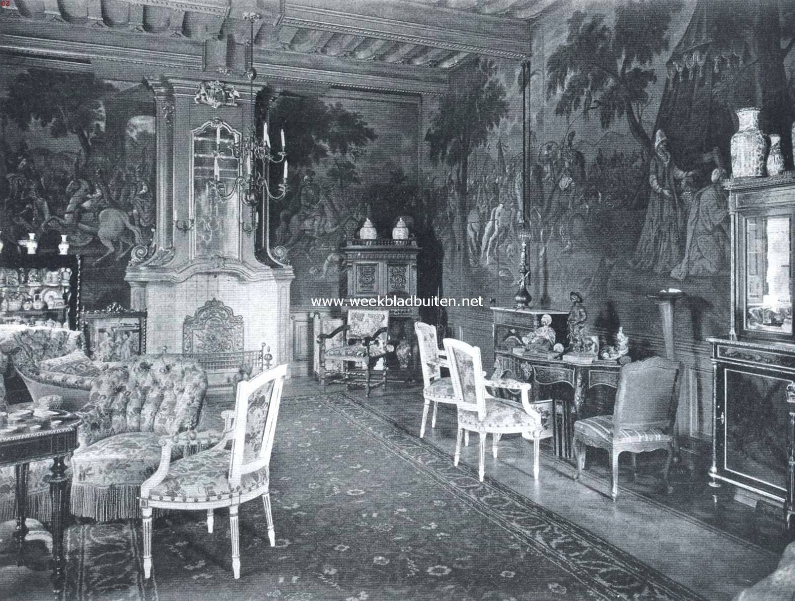 Rijnhuizen bij Jutphaas. De Zaal in Rijnhuizen