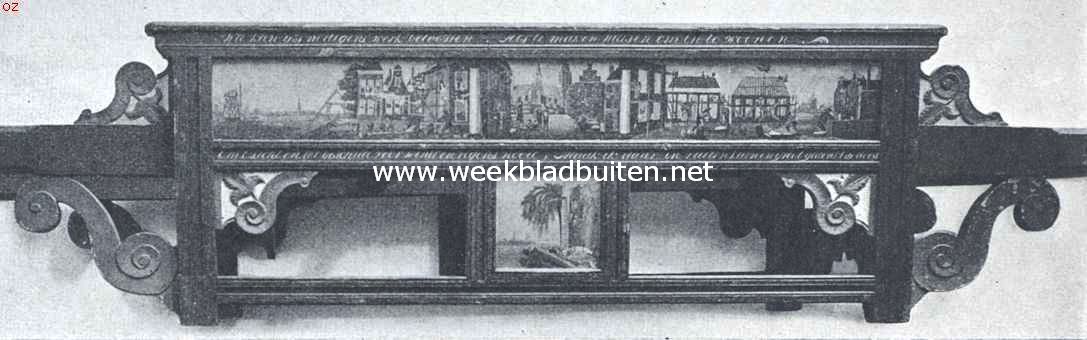 Merkwaardige baren in de Groote Kerk te Workum. Timmermansbaar (Ao 1791)