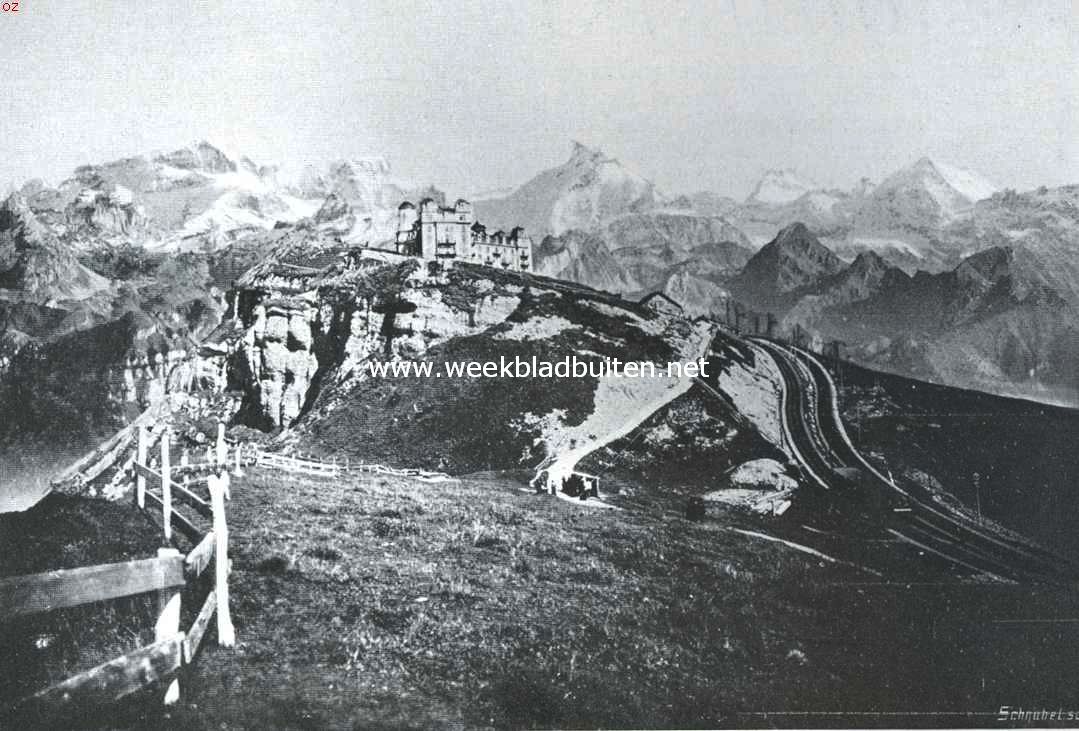 Het Vierwaldsttter-meer. Rigi-kulm