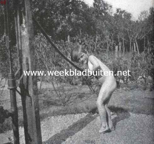 Buiten. Een herinnering aan de heete Septemberdagen. 13 September 1919 (31,2 graden Cels.)