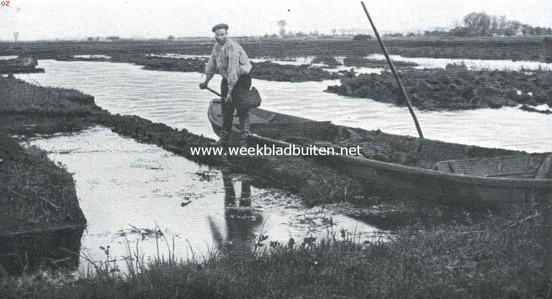 Bij de veenders. Het uitgraven