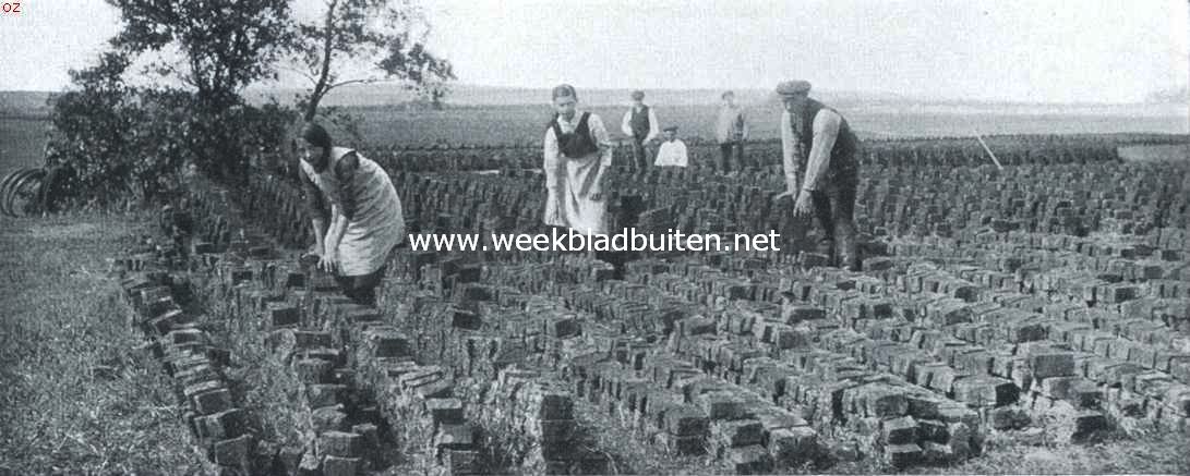 Bij de veenders. Het keeren der turven