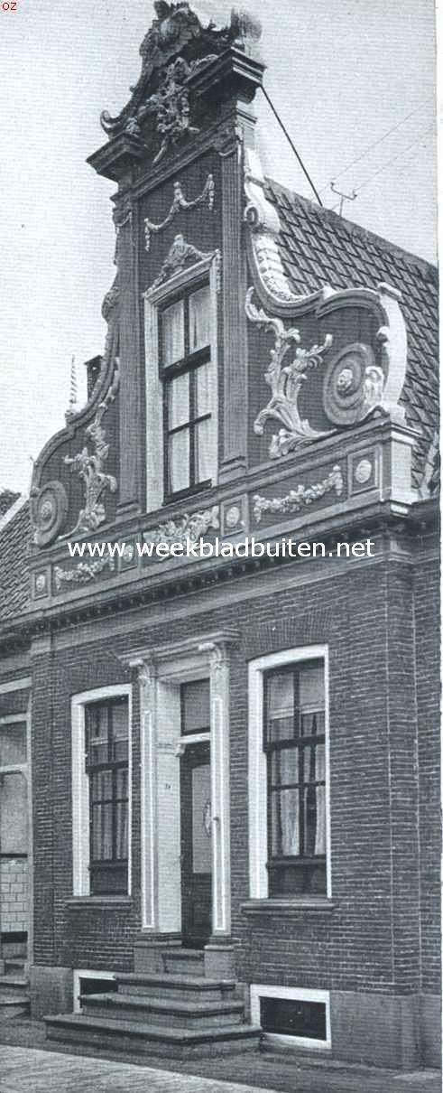 Krommenie. Gevel aan de Noordenhoofdstraat
