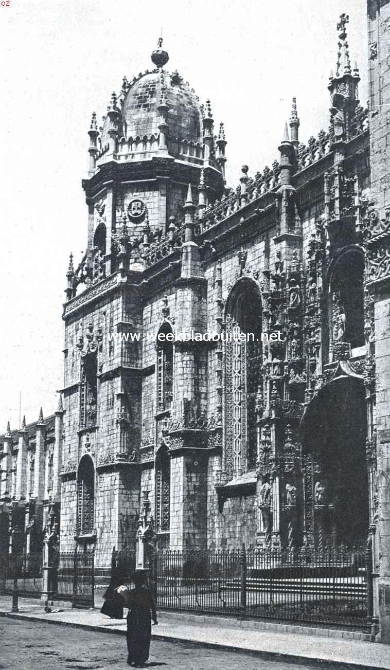 Reisindrukken uit Portugal. Kerk van Santa Maria te Belem