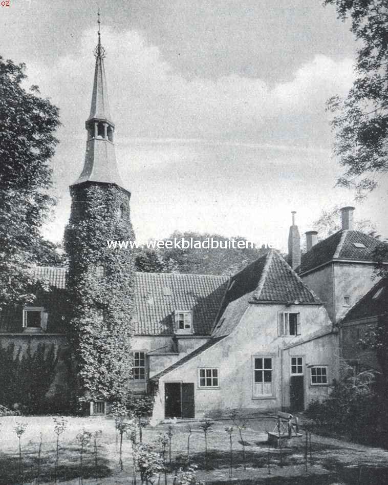 De Ridderhofstad het huis te Werve onder Voorburg. Het oudste gedeelte van het huis te Werve