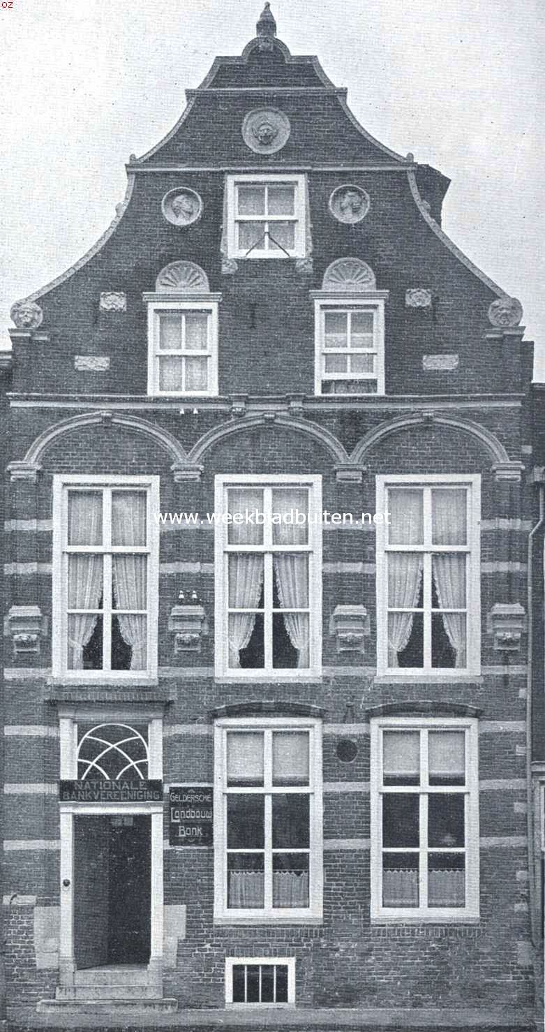 Culemborg. Oude gevel aan de Markt