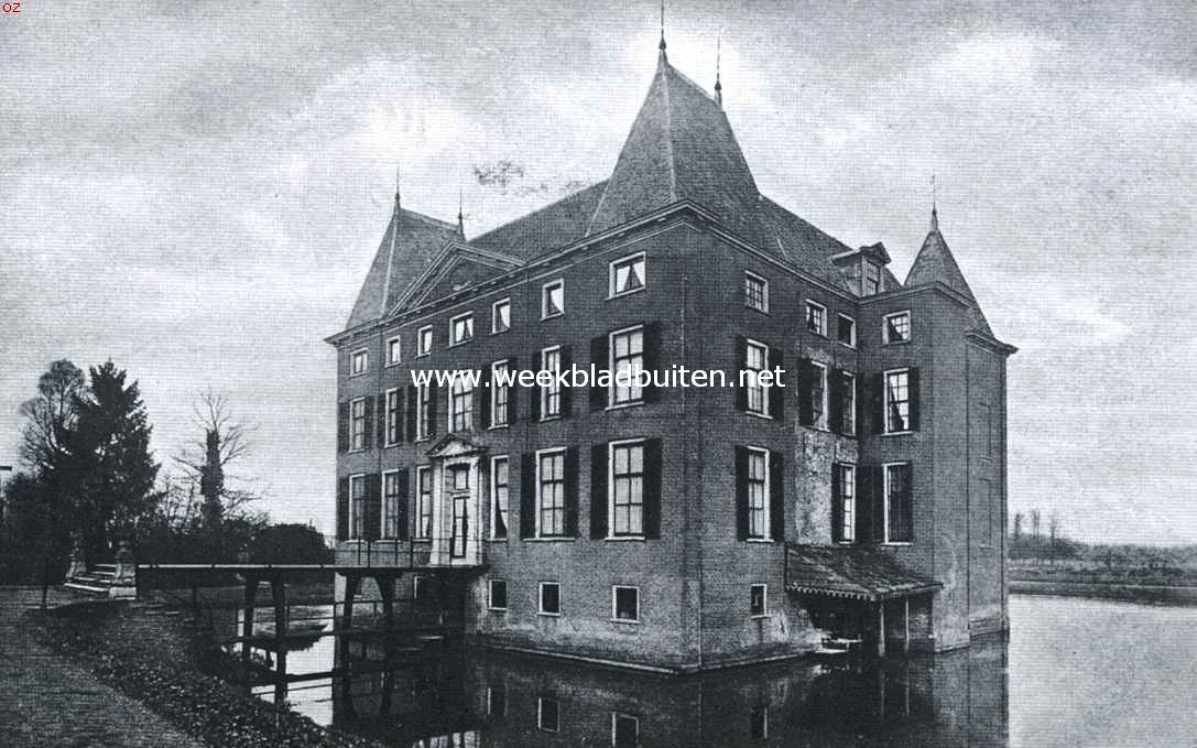 Het kasteel Hardenbroek. Gezien van het zuidoosten