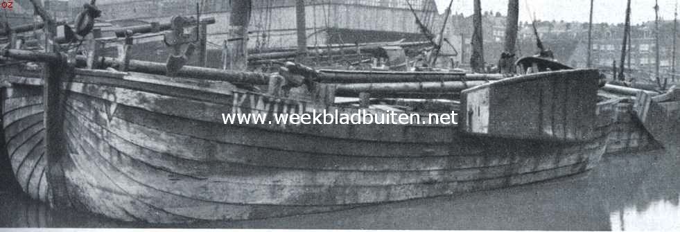 Onze houten schepen van de binnenvaart en de visscherij. Katwijksche bom