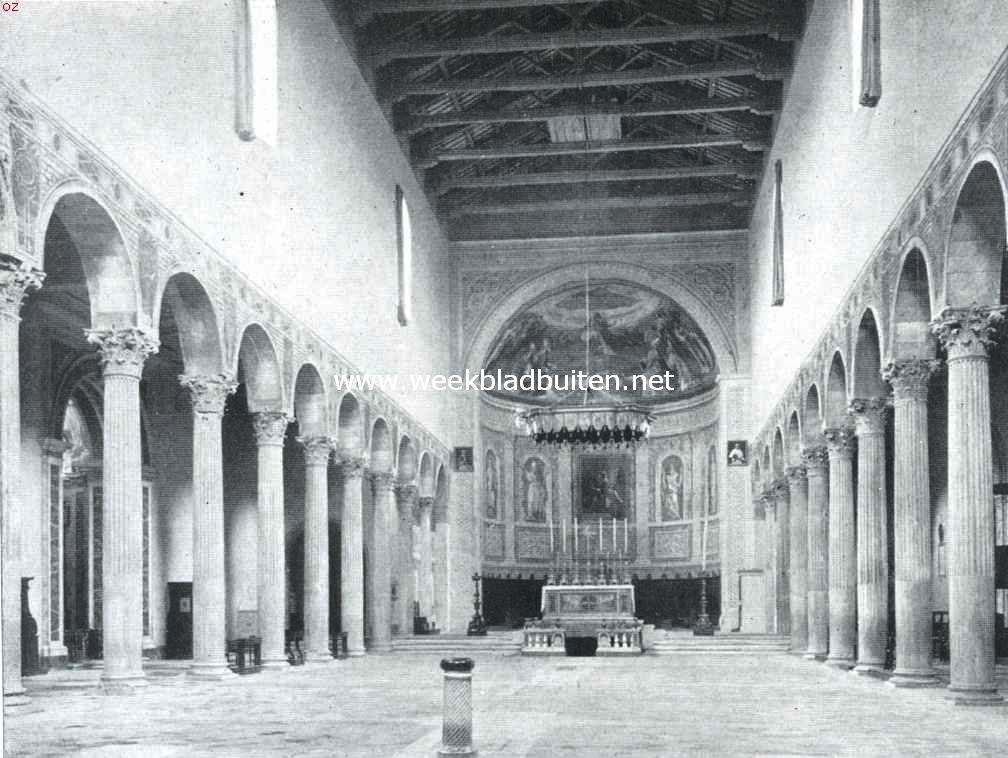 Kerken en curiositeiten in Rome. De kerk van Sinte Sabina, even buiten Rome