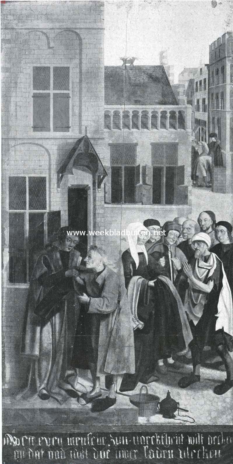De Zeven Werken van Barmhartigheid. III. Het kleeden van naakten