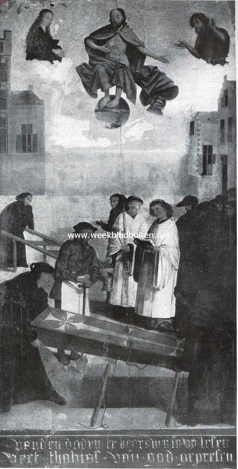 De Zeven Werken van Barmhartigheid. IV. Het begraven van overledenen