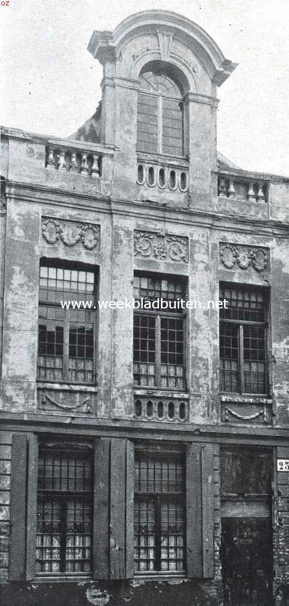 Oudenaarde. Louis XVI huis aan de Kattestraat