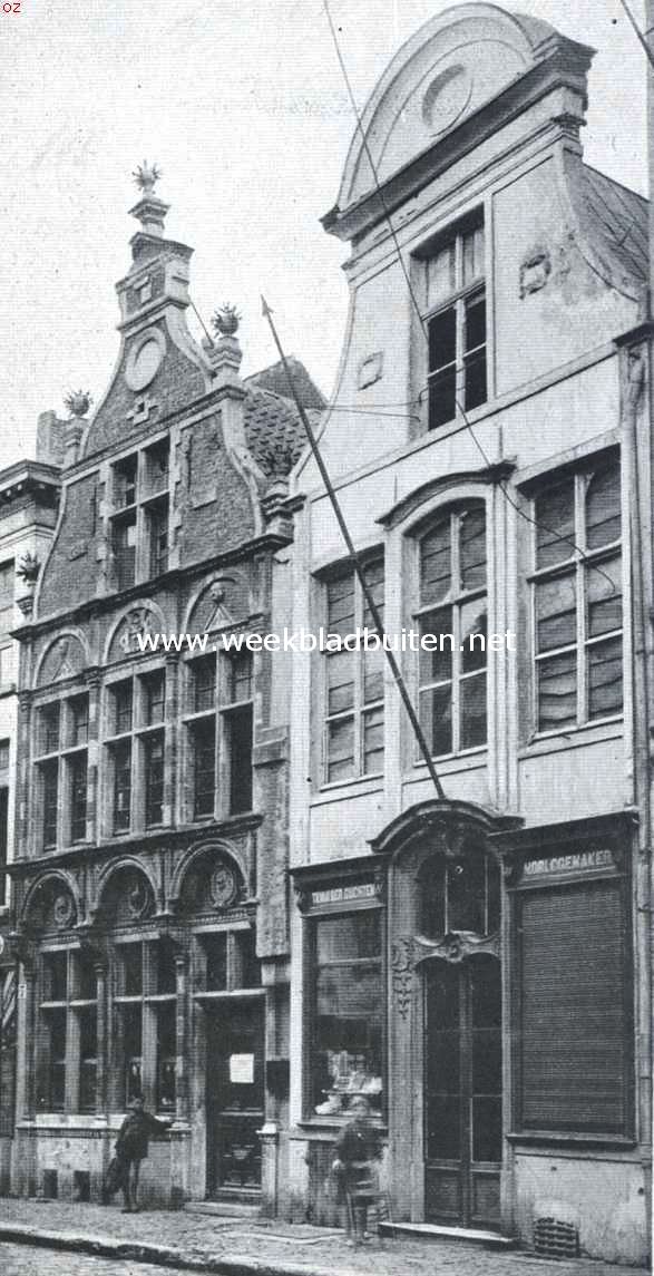 Oudenaarde. Vlaamsch Renaissance-huis in de Vrijheidsstraat