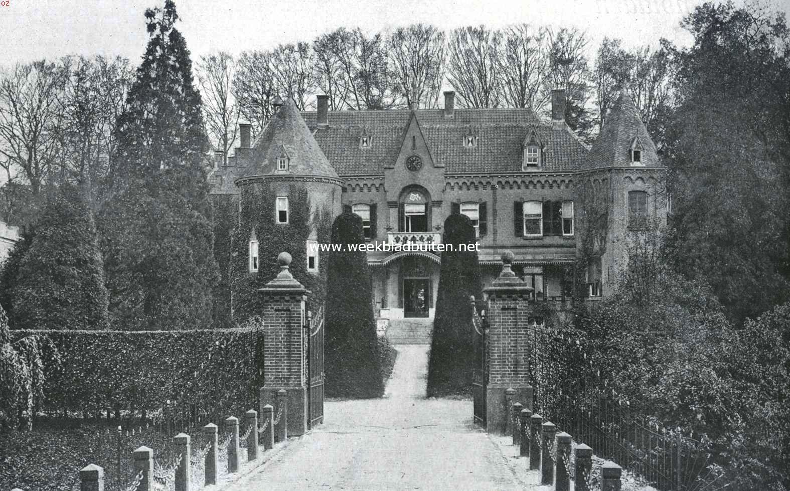 Het kasteel Nederhemert. Voorzijde