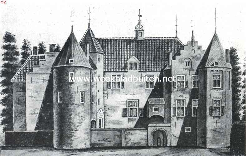 Het kasteel Nederhemert. In zijn ouden toestand