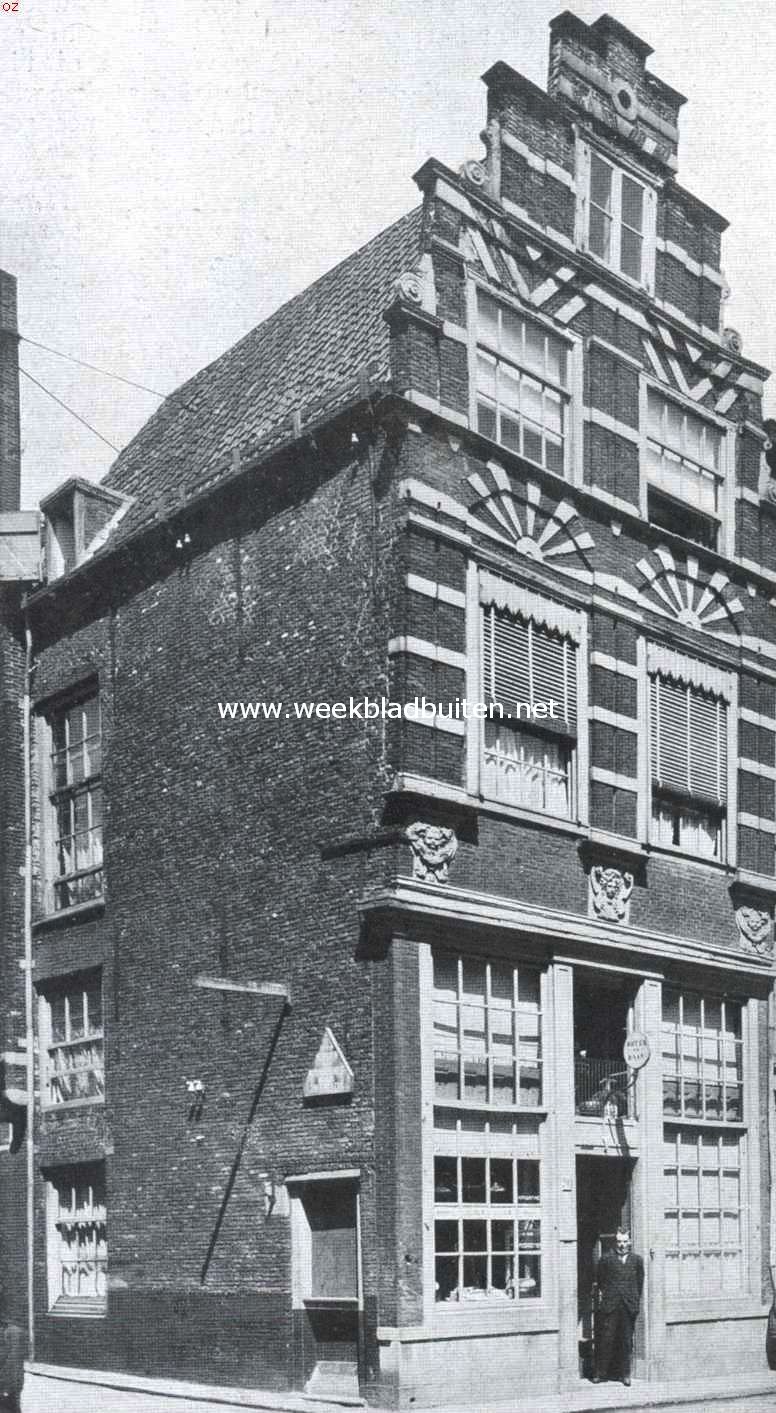 Dordrecht. Huis de Pauw aan de Voorstraat (anno 1618)