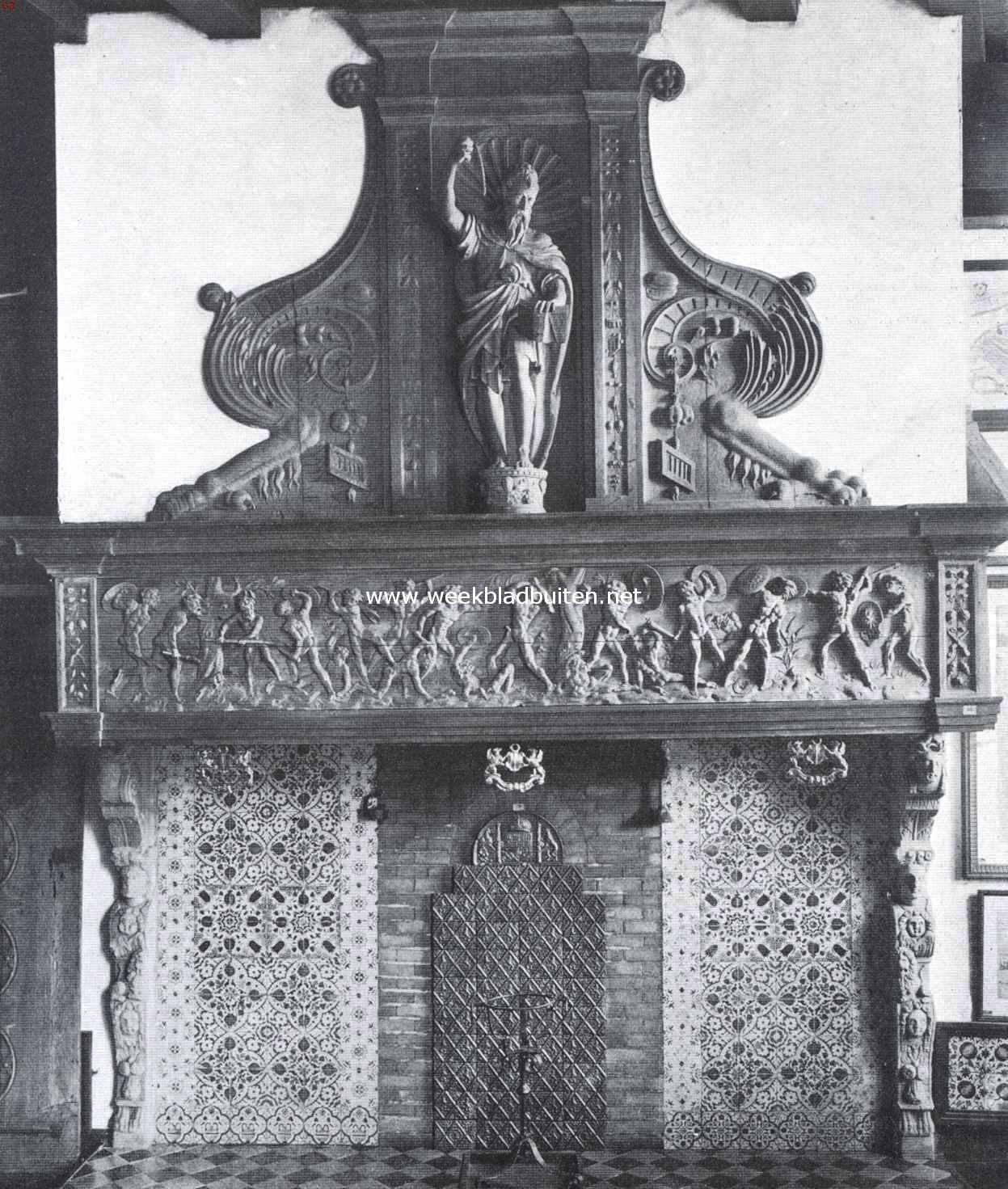 Schouw, afkomstig van den in 1858 gesloopten Kloveniersdoelen te Dordrecht, thans te vinden in het museum in de Groote Hoofdspoort