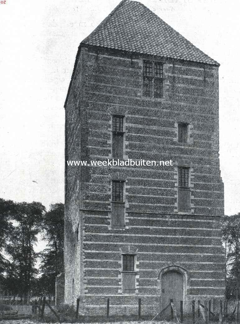 Ijselstein. De toren van het slot te Ijselstein, het eenige overblijfsel van het in 1888 afgebroken kasteel