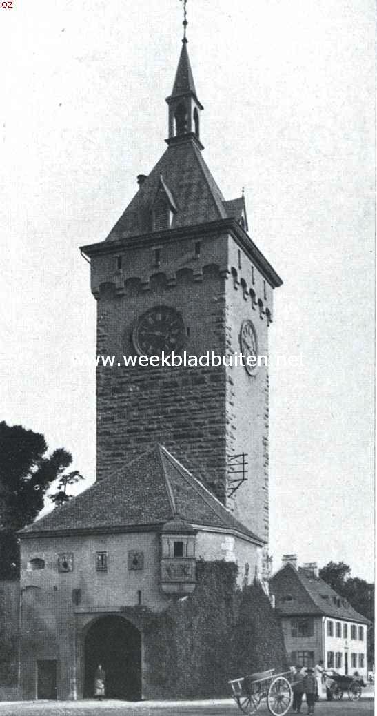 Oude Stadspoorten te Bazel. St. Johannpoort te Bazel