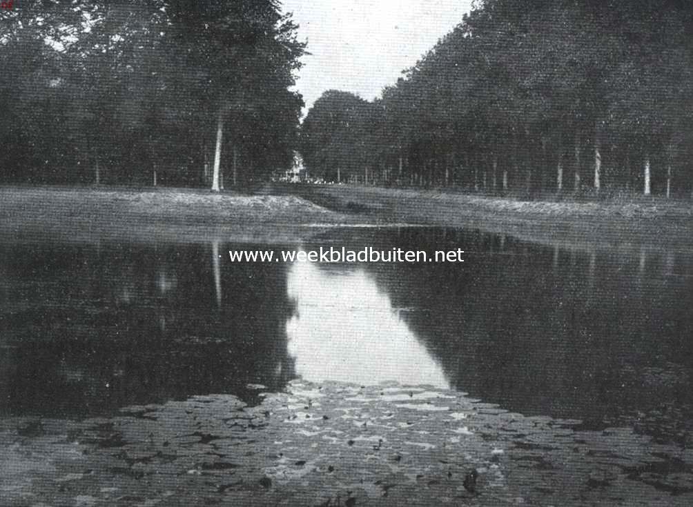 Tusschen de Veluwe en het Sticht. Het Nieuwe Werk, op den achtergrond het kasteel Renswoude