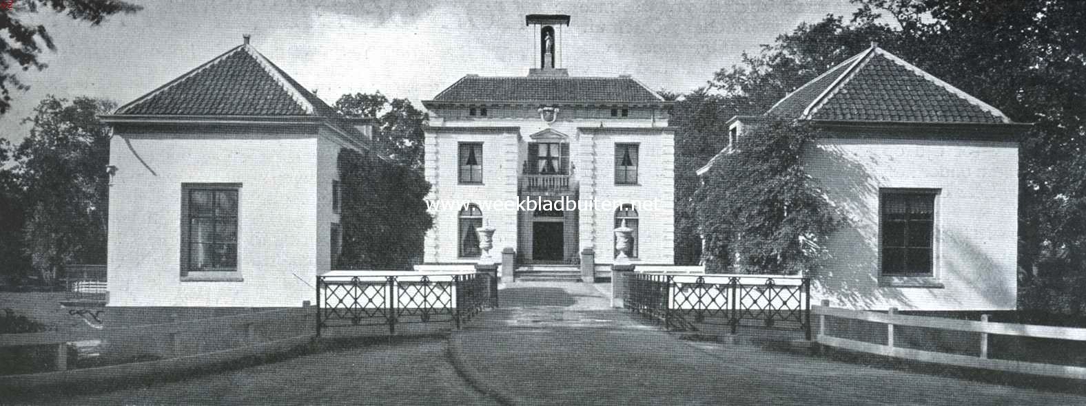 Het Huis Gunterstein. Front met voorgebouwen