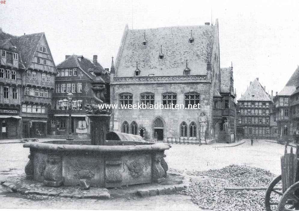 Oude Duitsche raadhuizen. Het raadhuis te Halberstadt