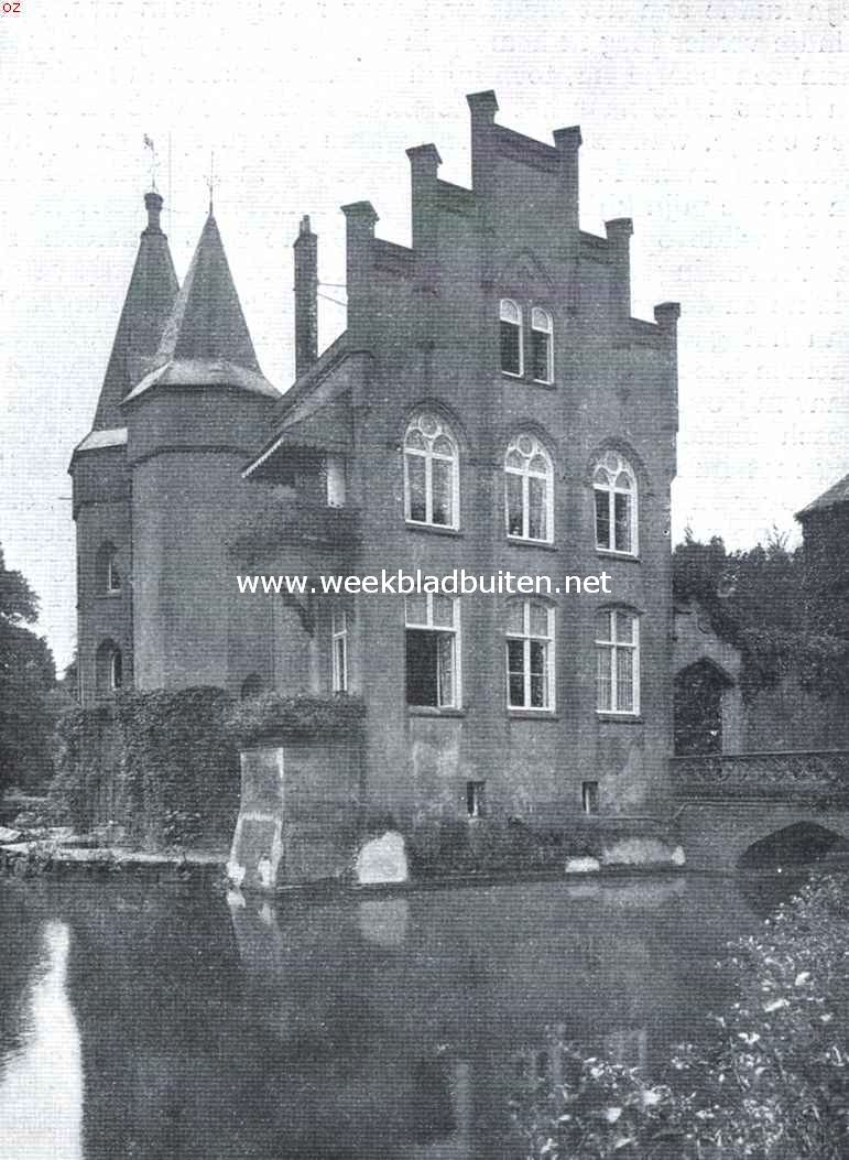 Het Huis Moersbergen. Het gedeelte ten oosten van den ingang