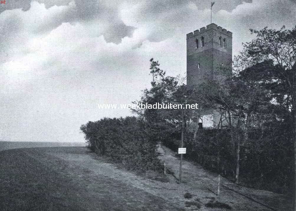 Bij het kerkje van Muiderberg