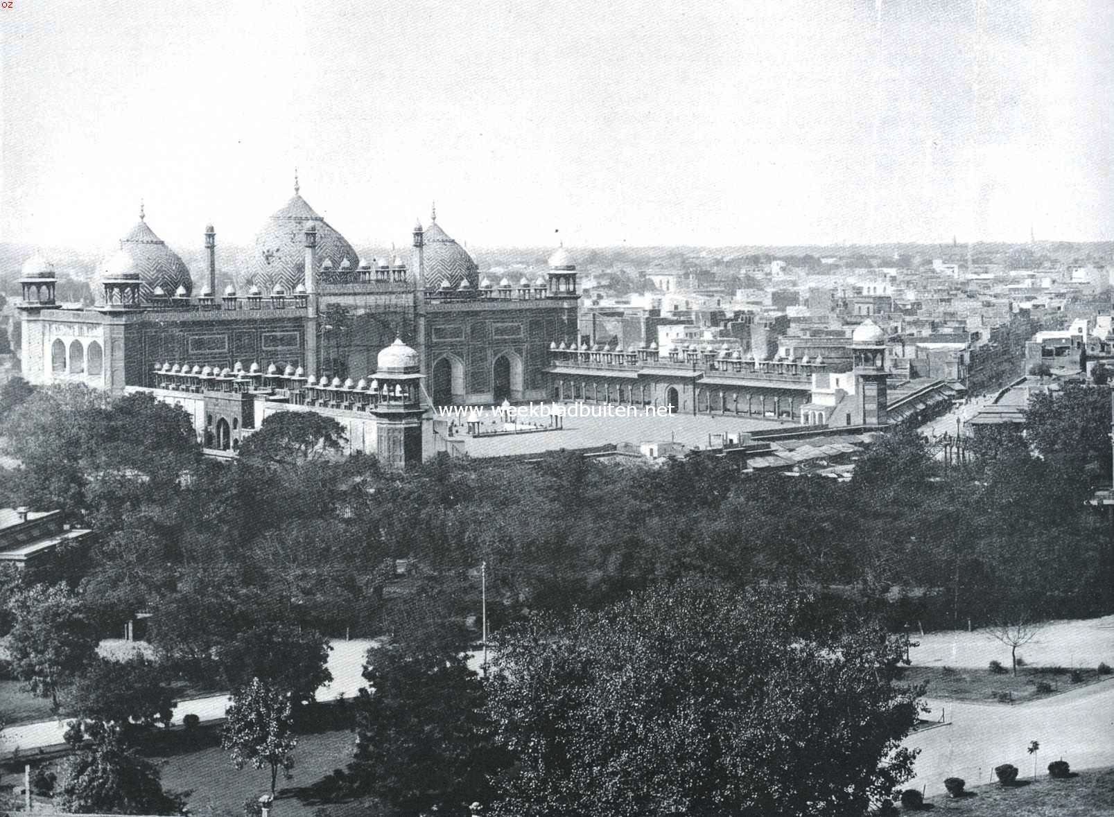 Indische steden. De Vrijdagsmoskee te Agra