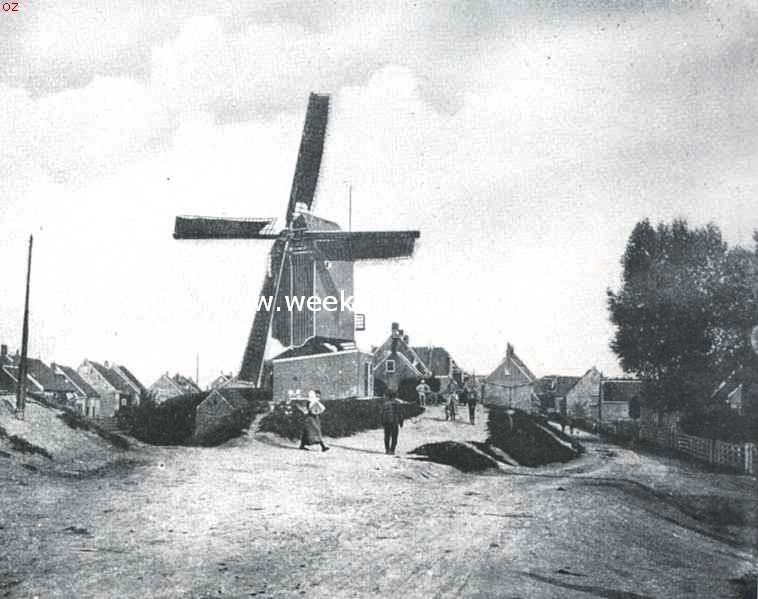 De oude standerdmolen te St. Annaland