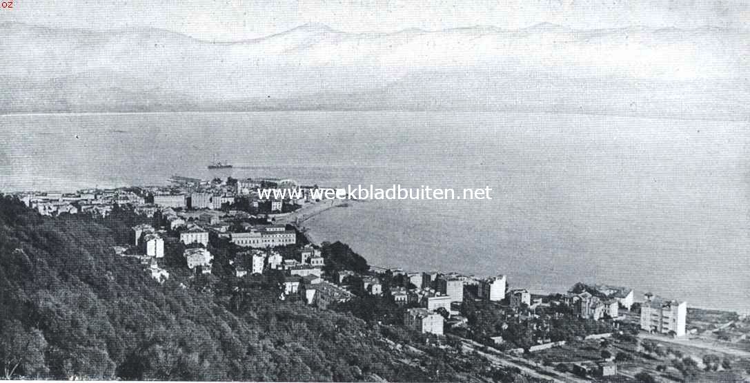 Panorama van Ajaccio