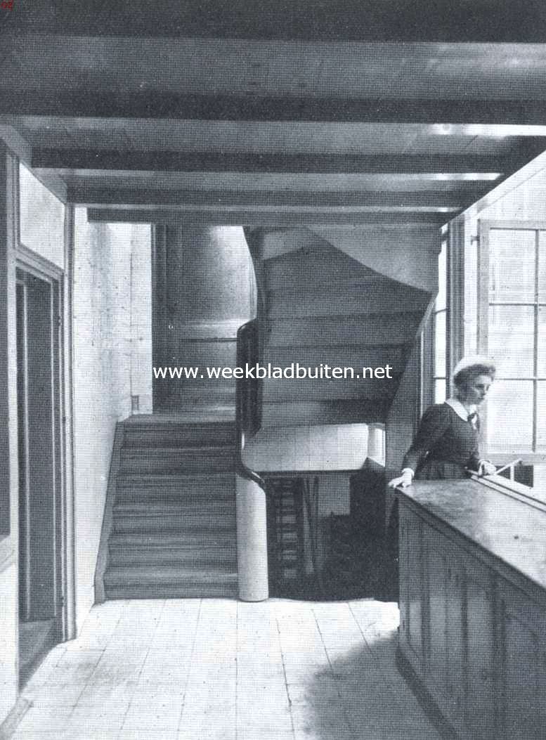 Een schilderachtig hoekje in het oude weeshuis 