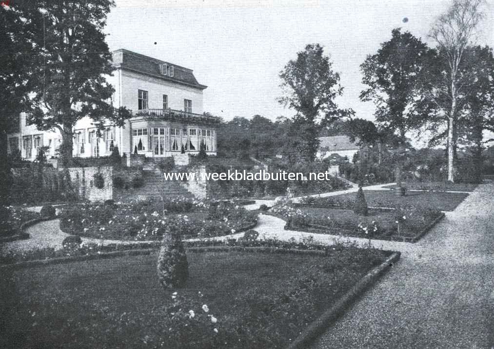 Het rosarium op 