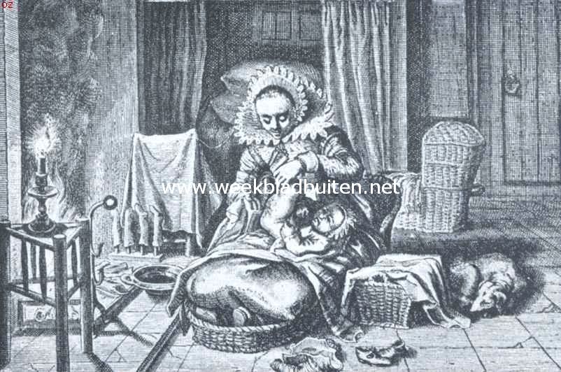 De bakermat. Naar de prent van W. van de Passe 1