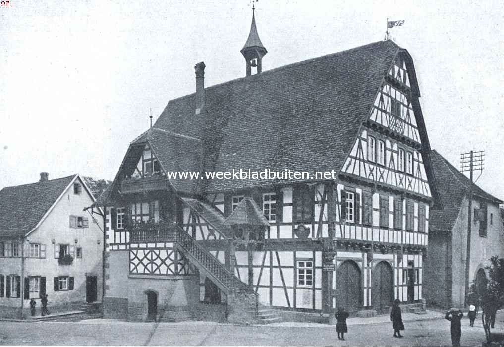 Het raadhuis te Hochendorf