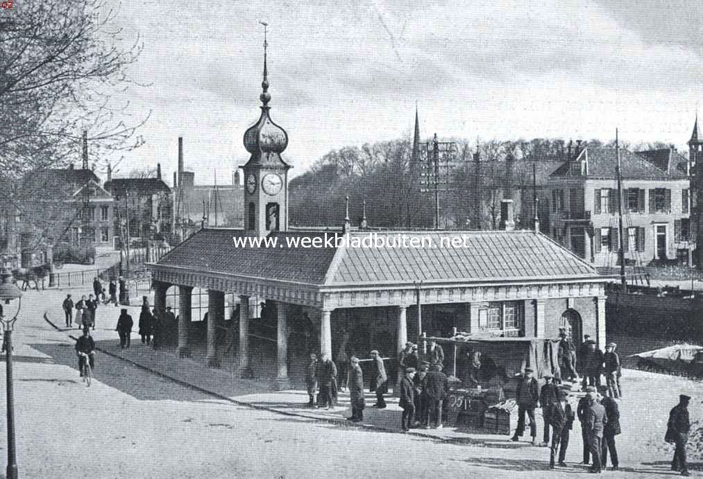 Vlaardingen. De Vischbank aan de Westhavenplaats