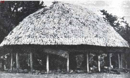 Inlandsch huis bij Apia