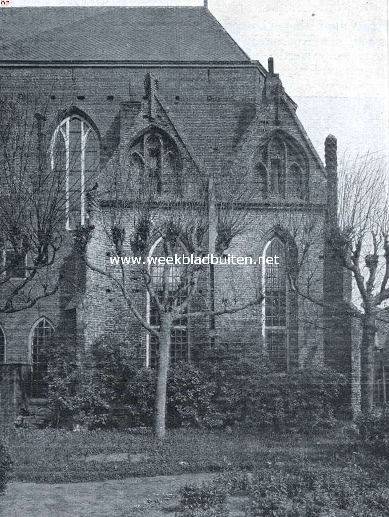 Het oudste gedeelte van de Groote kerk te Hasselt