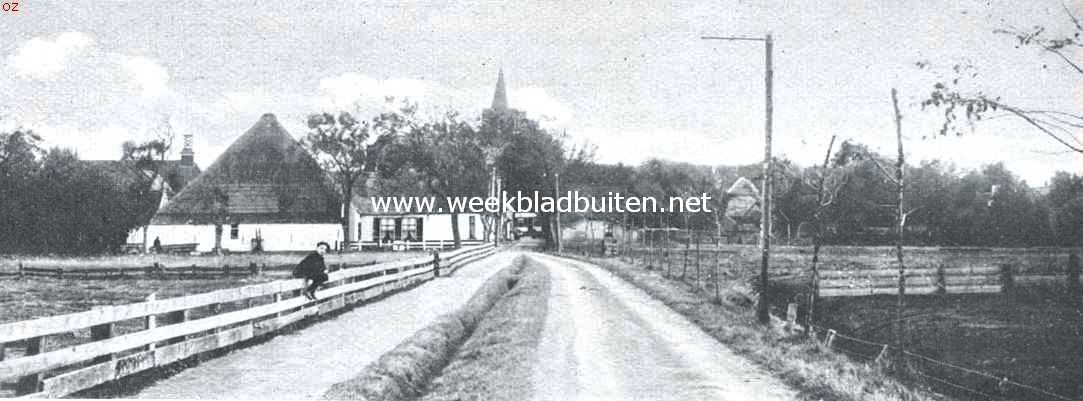 Texel. Bij de hoofdplaats Den Burg