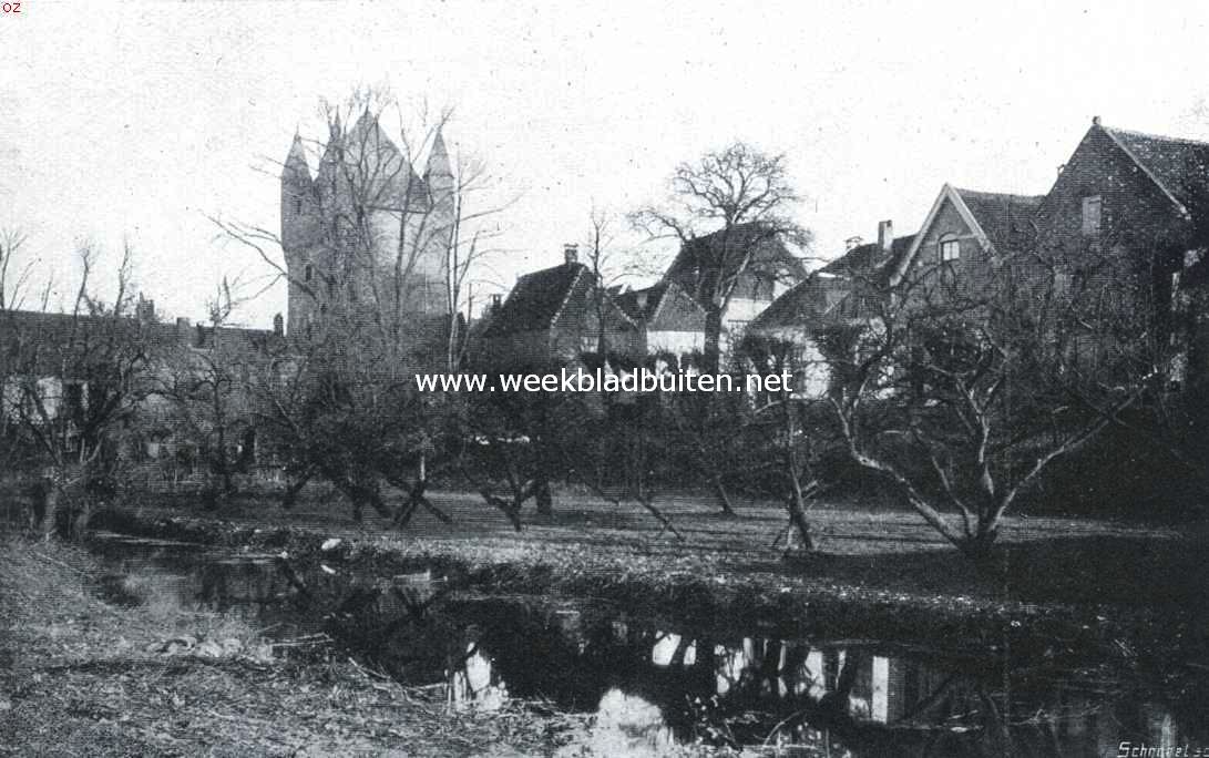 Hattem. Oude wal met gezicht op de Dijkpoort